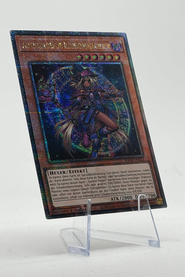 Auszubildende Illusionsmagierin – Quarter Century Secret Rare – RA04-DE023