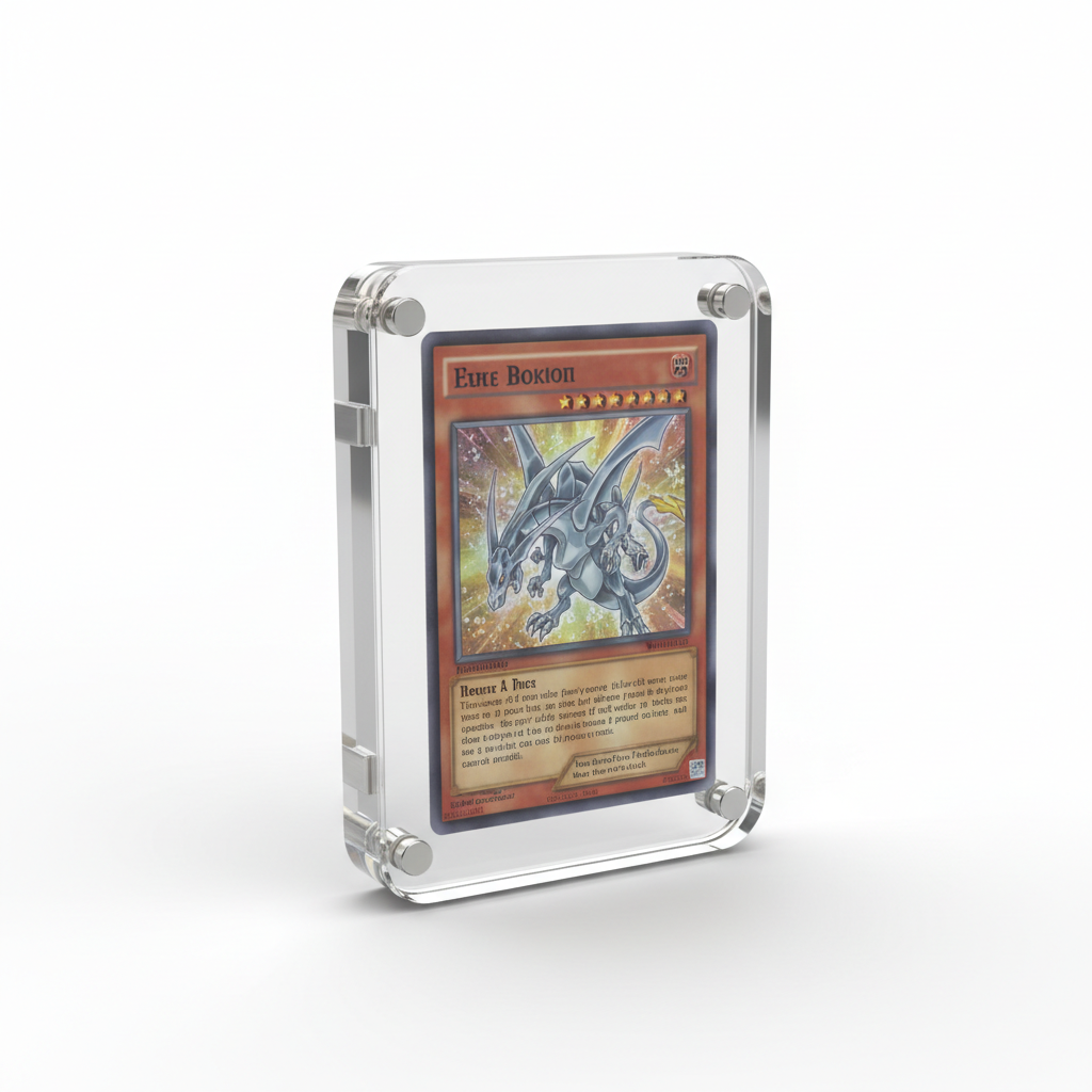 Magnetischer Acryl Case für Trading Cards