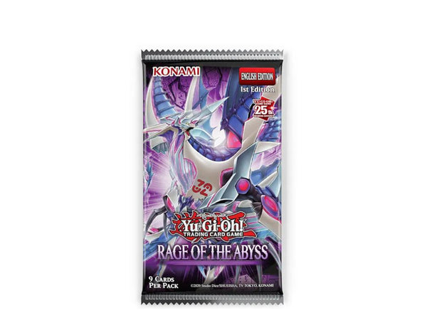 Yu-Gi-Oh! Rage of the Abyss – Booster Pack (Deutsch, 1st Edition, 25th Anniversary, Sealed)
